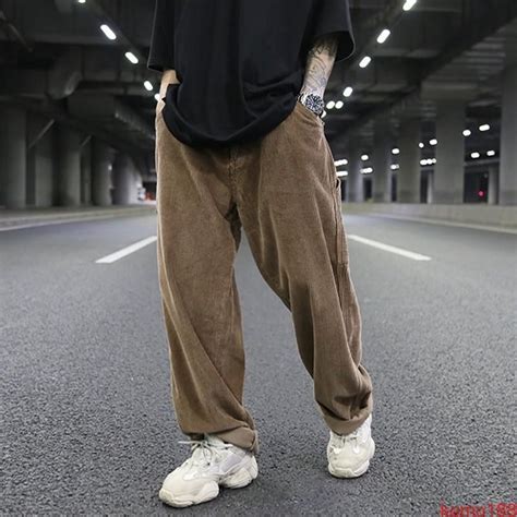 loose fit corduroy pants mens - Herschel Greiner