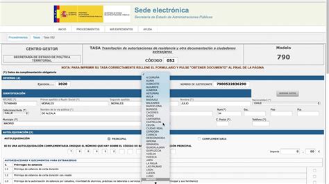 Tasa 790 052 Residencia de búsqueda de empleo - YouTube