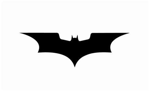 Batman Logo Pumpkin Stencil