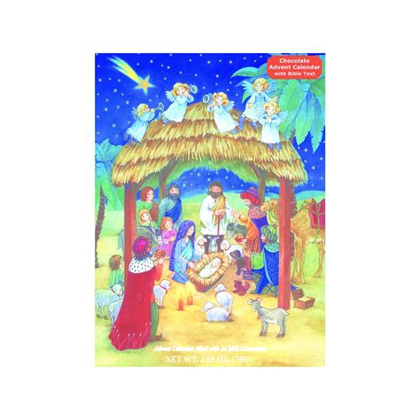 Nativity Advent Calendar with Chocolate | The Catholic Company®