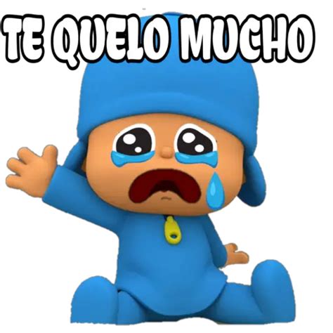 Sticker Maker - pocoyo sad