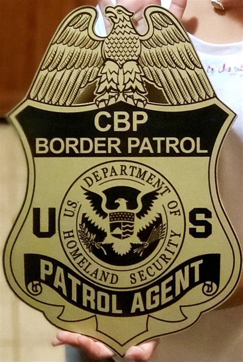 CBP Border Patrol Badge | Etsy