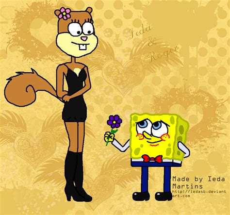 spongebob and sandy - Spongebob Squarepants Fan Art (36618249) - Fanpop