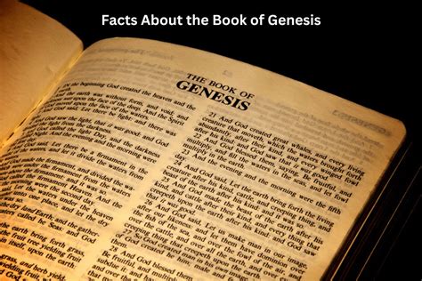 10 Facts About the Book of Genesis - Have Fun With History