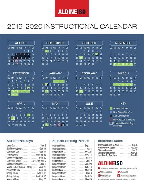 Aldine Isd Calendar 2024 - 2024 Calendar Printable