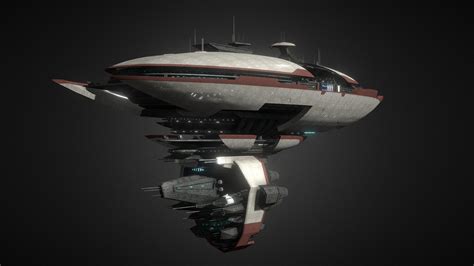 Valor Class Cruiser - Star Wars The Old Republic - 3D model by Josth [8ea4582] - Sketchfab