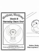 Emergent Reader And Coloring Book  Barnaby Barn Owl By Sheri Pitler sketch template