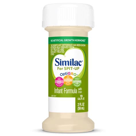 Similac For Spit-Up Infant Formula Ready-To-Feed / 2 fl oz bottle / Case of 48