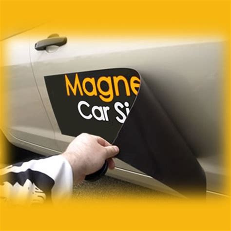 Magnetic car stickers - suitable for any ferromagnetic surface