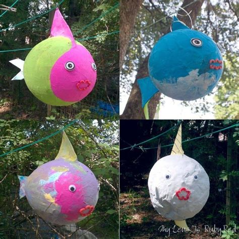 How to Make a Paper Mache Fish – 6 Ideas | Paper mache crafts, Paper mache art, Paper mache animals