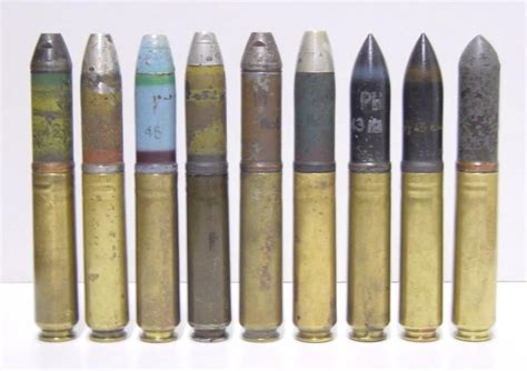 20x80mm ammo of the MG FF 20mm cannon | Ammunition, Weapon systems, Ammo