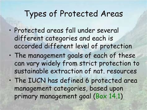 PPT - Protected Areas PowerPoint Presentation - ID:989197