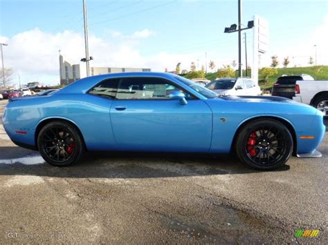 2016 B5 Blue Pearl Dodge Challenger SRT Hellcat #107951585 Photo #6 ...