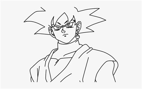 Dragon Ball Z Goku Black Sketch - Yellow wallpaper