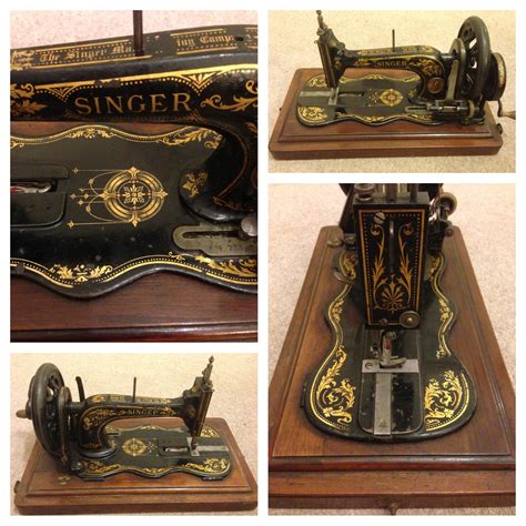 My 1890 Singer Sewing Machine - Vintage Frills