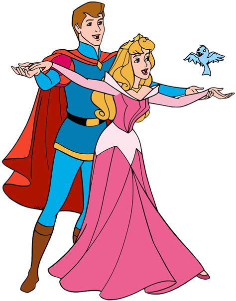 Aurora and Phillip Clip Art 2 | Disney Clip Art Galore