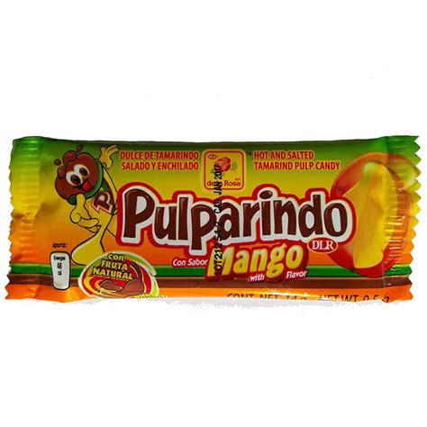 Pulparindo Mango Flavor - Mexican Candy By De La Rosa Review - Mexican ...