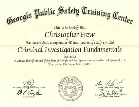 Criminal Investigation Fundamentals