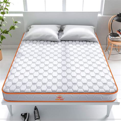 Maxzzz Hybrid Spring Mattress Full, 6 Inch Bamboo Charcoal Spring Mattress Innerspring Foam ...