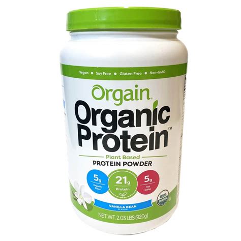 Orgain Vanilla – plant based protein powder – betterMD shop