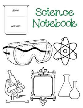 Science Notebook Cover by Melle in the Middle | Teachers Pay Teachers