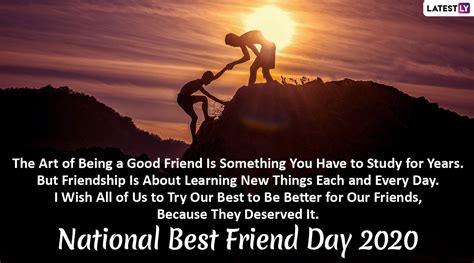 Happy National Best Friend Day 2020 Greetings & Wallpapers: WhatsApp ...