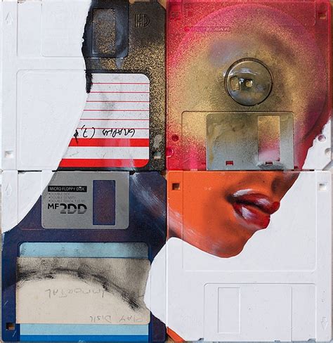 Recycled Floppy Disk Art: Retro Technology Gets A New Life | Bit Rebels