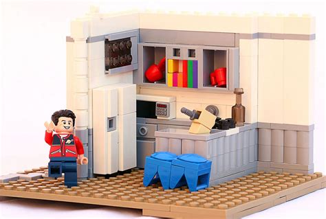 Kitchen Module | Lego kitchen, Lego room, Lego decorations