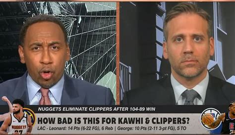 Stephen A. Smith dunks on Max Kellerman for his Kawhi Leonard takes