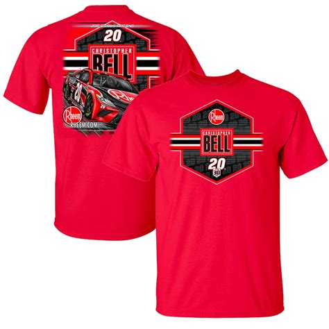 Men's Christopher Bell Joe Gibbs Racing Team Collection Red Car 2-Spot ...