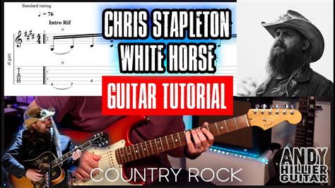 How to play Chris Stapleton - White Horse Guitar Tutorial Chords - Chordify