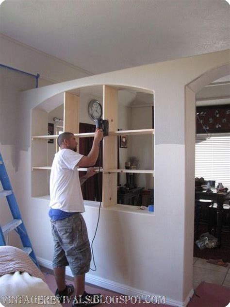 What to do with an unwanted opening between rooms? This is a cool idea ...