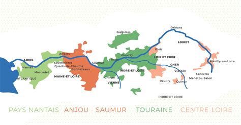 Mappa della Valle della Loira: cartina interattiva e download mappe in pdf - Franciaturismo.net