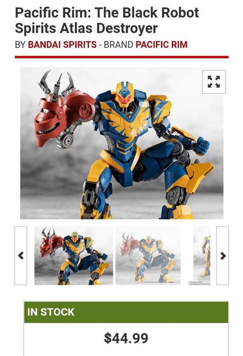 Atlas Destroyer finally in stock! Link in comments. : r/PacificRim