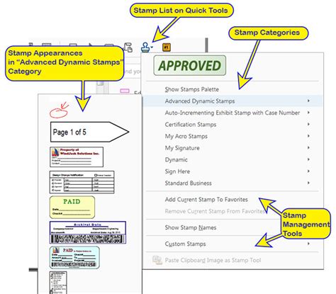 PDF Stamps Basics