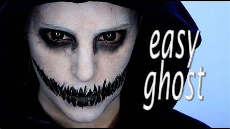 Easy Ghosts Halloween Makeup tutorial | Silvia Quiros - YouTube