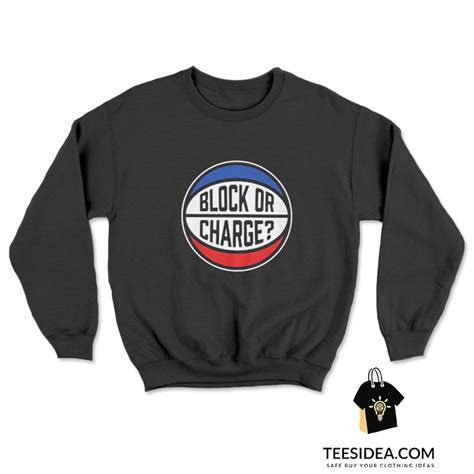 Rex Chapman Block Or Charge Sweatshirt - teesidea.com