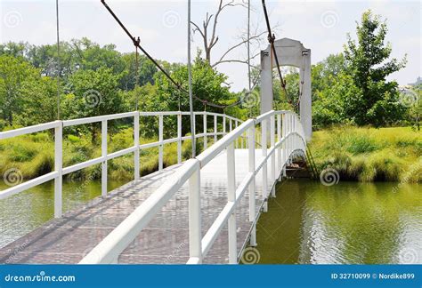 Bridge in a Park stock image. Image of park, daytime - 32710099