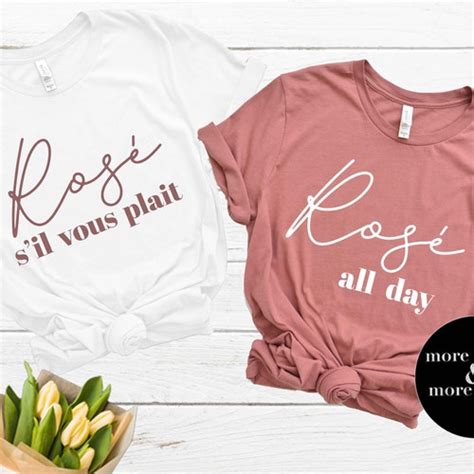 Rosé All Day Rose All Day Shirt Rosé S'il Vous Plait | Etsy