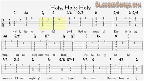 Guitar Chords For Hymns | Musical Chords