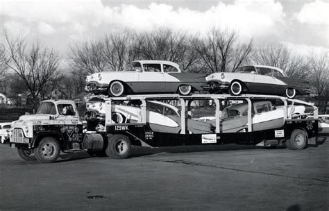 Vintage American car transporters | Vehicles