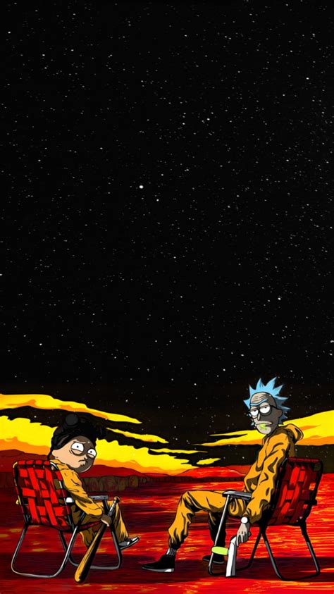 Rick and Morty x Breaking Bad Wallpaper - 9GAG