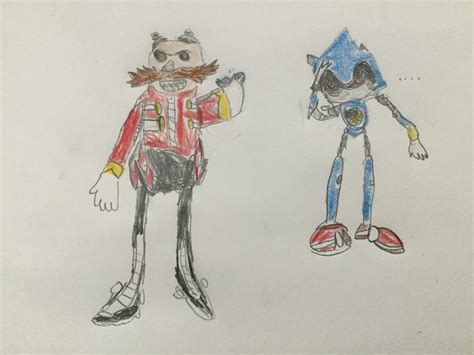 Eggman without his glasses by SonicEdgelord on DeviantArt