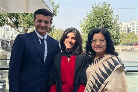 Sourav Ganguly | Sourav Ganguly and his wife Dona attended daughter Sana’s convocation day dgtl ...