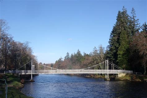 Ness Islands Suspension Bridge and River Ness Inverness Sc… | Flickr