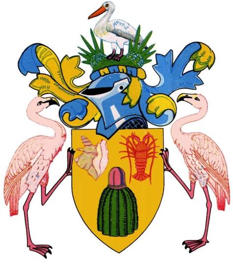 Coat of arms (crest) of Turks and Caicos Islands