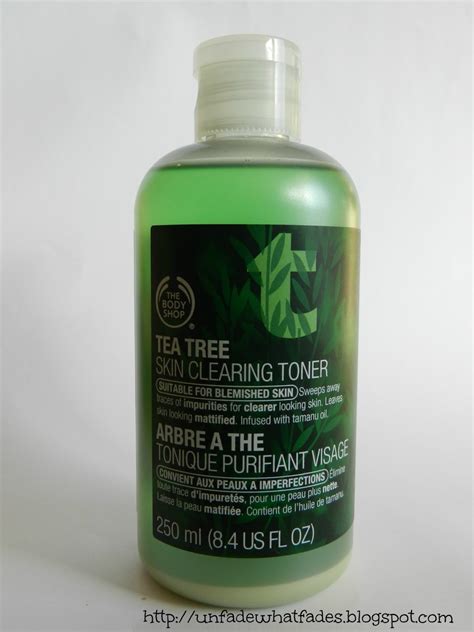 Unfade what fades: The Body Shop Tea Tree Clearing Toner review