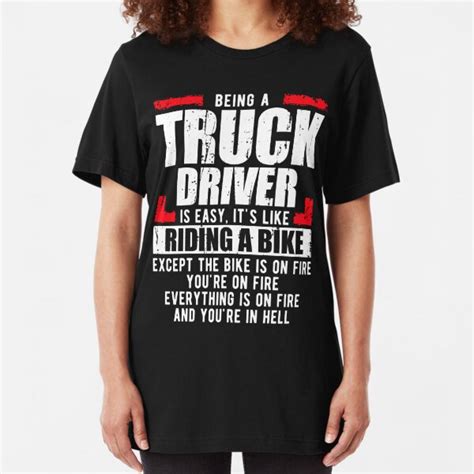 Funny Truck Driver T-Shirts | Redbubble