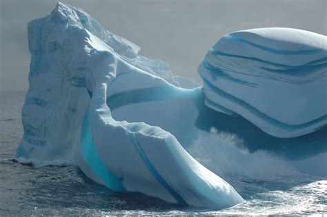 Coloured icebergs – Australian Antarctic Program