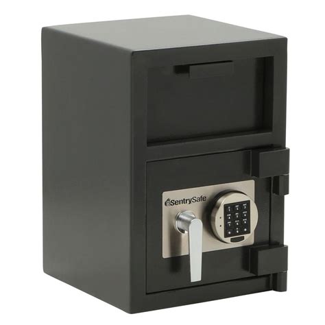 SentrySafe Depository Safe 0.94 cu. ft. Electronic Lock Drop Slot Safe ...